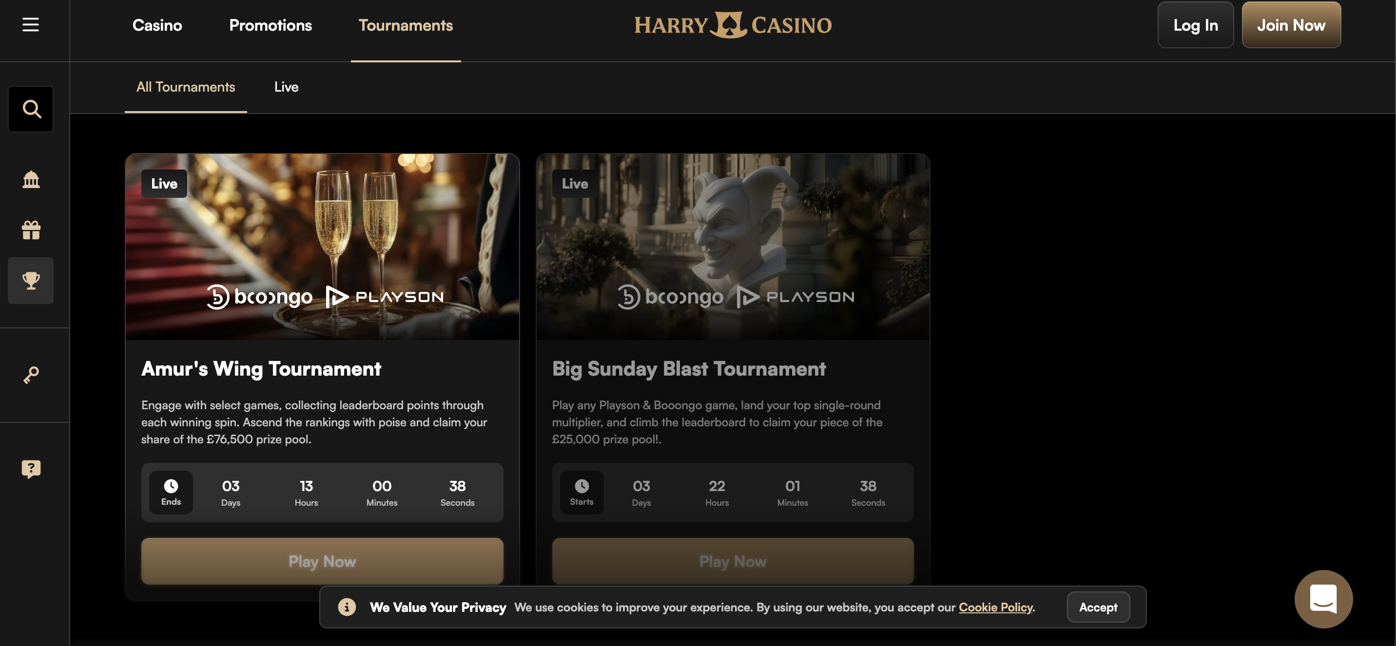 Harry Casino Screenshot 3